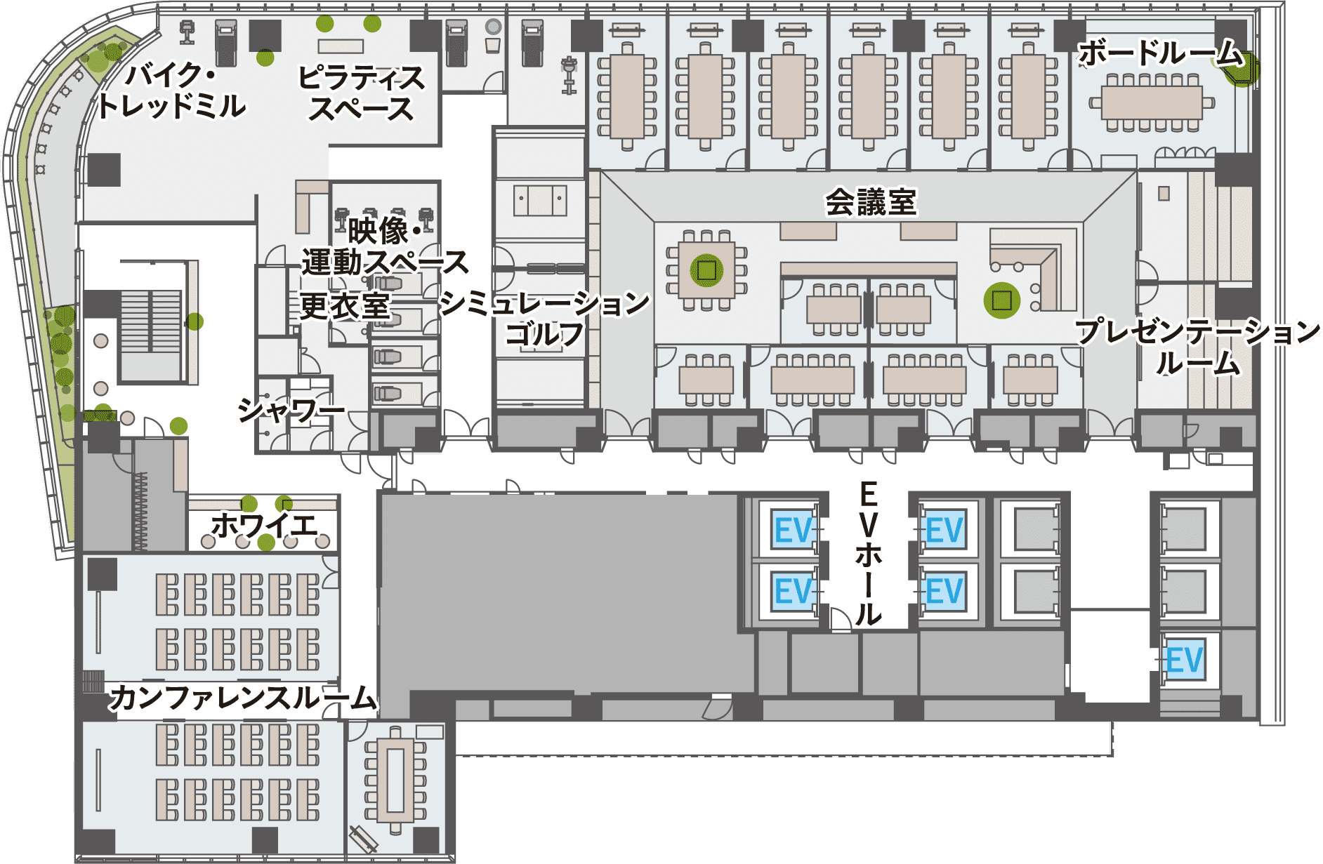 4nd FLOOR 図面